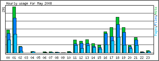 Hourly usage