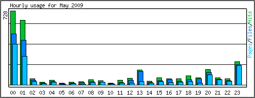 Hourly usage