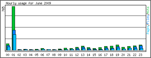 Hourly usage