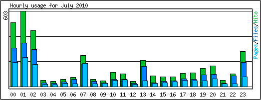 Hourly usage