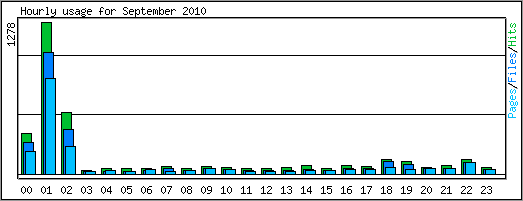 Hourly usage