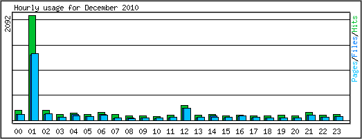 Hourly usage